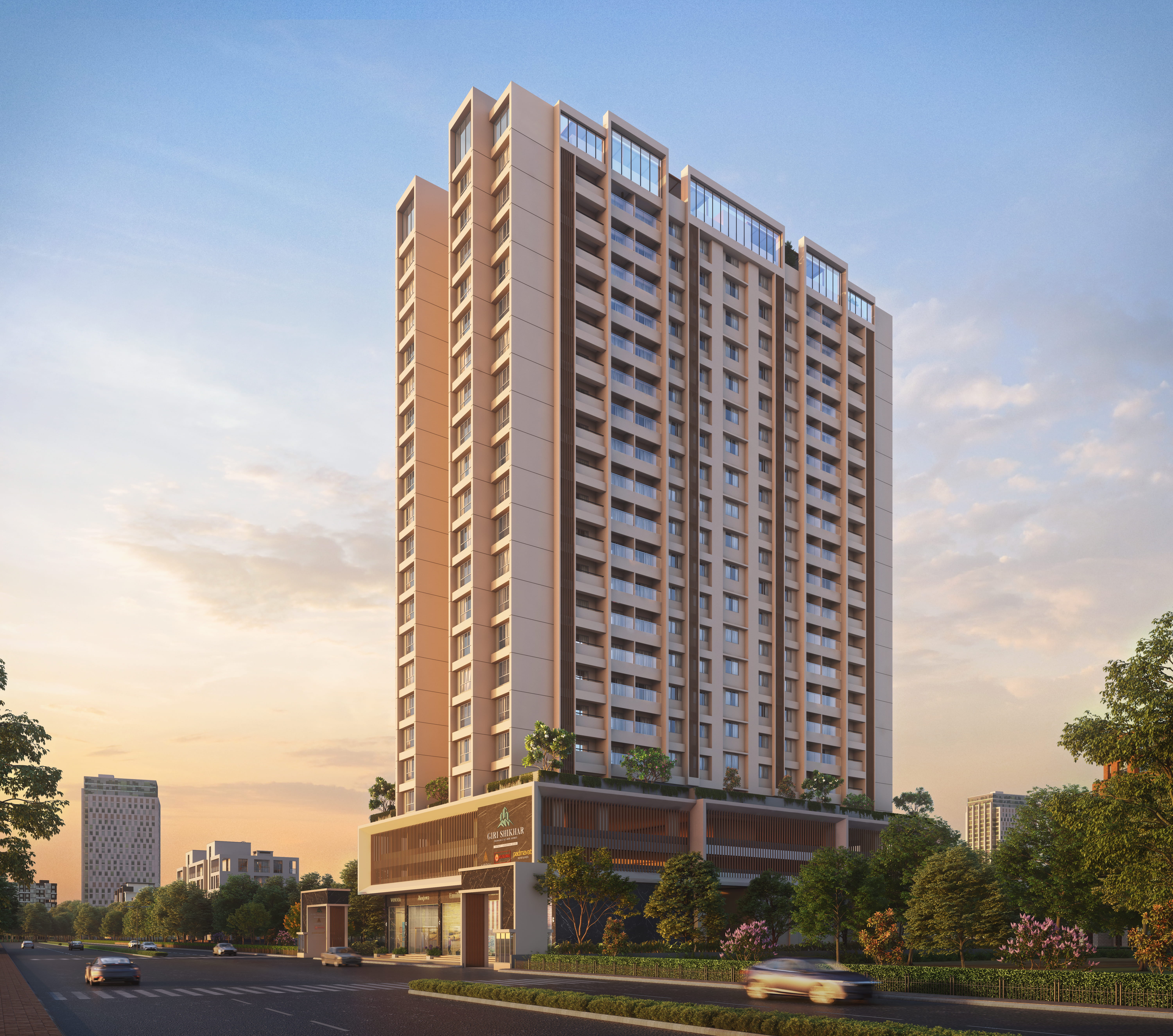 Project elevation view